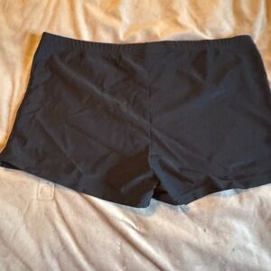 Women's Black  swim Shorts